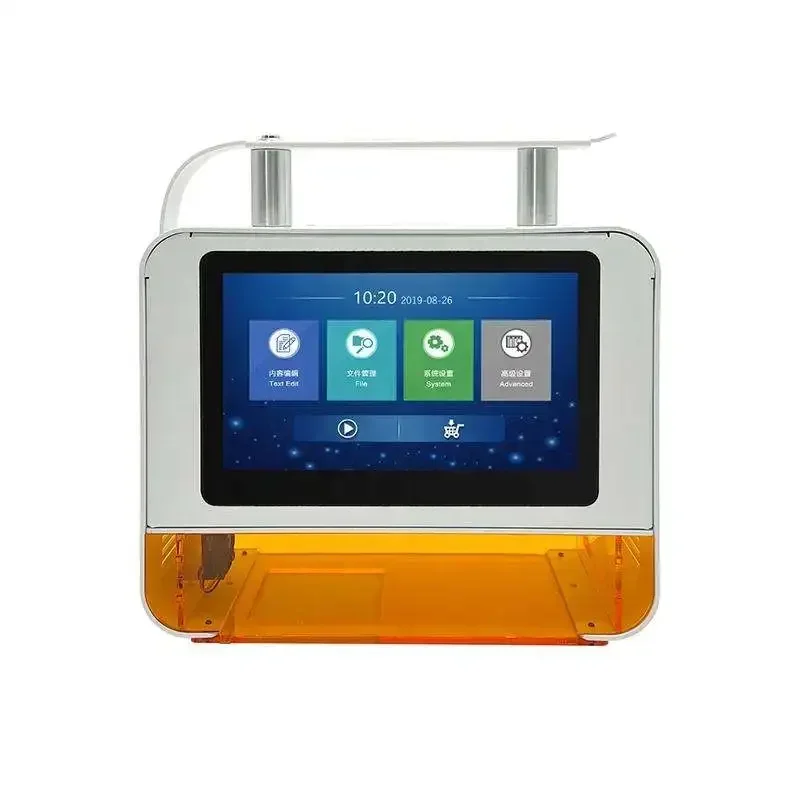 Industrial Handheld Laser Printer - เครื่องพิมพ์เลเซอร์พกพาขนาดเล็กสำหรับอุตสาหกรรม รุ่น Premium Products2025 เครื่องมาร์กกิ้งด้วยเลเซอร์แบบมือถือ