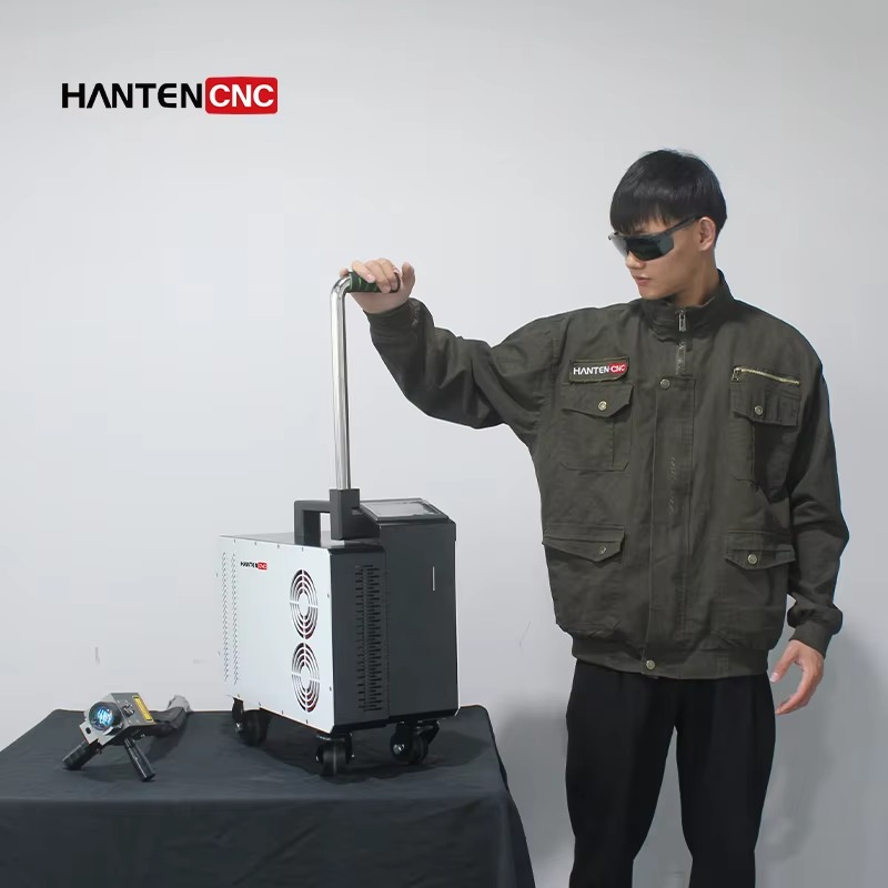 Industrial Laser For Cleaning - เครื่องมือทำความสะอาดด้วยเลเซอร์ขนาดกะทัดรัด อุปกรณ์กำจัดสนิม ออกไซด์ และสีบนโลหะ ระบบฟื้นฟูพื้นผิว สำหรับงานบำรุงรักษาในอุตสาหกรรม