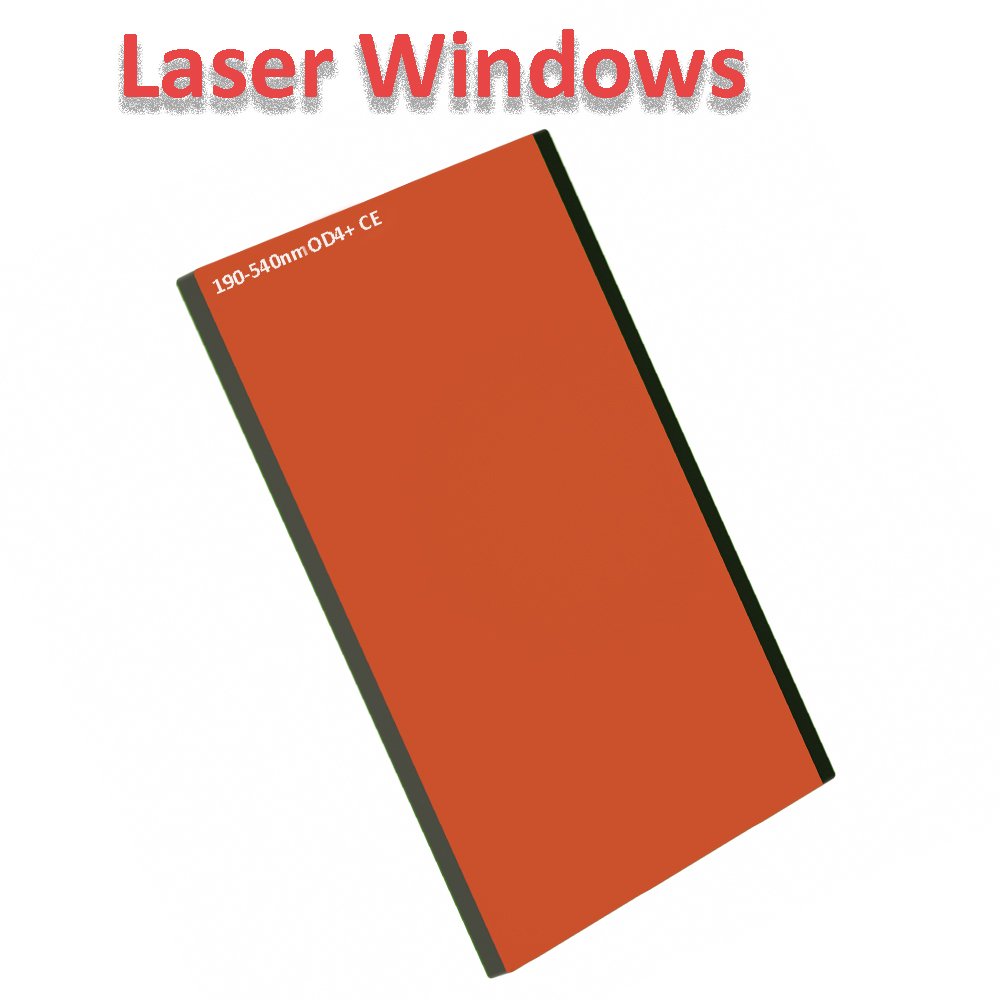 Industrial Laser Engraver - หน้าต่างป้องกันแสงเลเซอร์ 532 นาโนเมตร โพลีคาร์บอเนต สำหรับงานเครื่องสำอาง อุตสาหกรรม