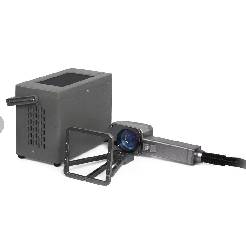 Industrial Laser Engraving Machine For Metal - เครื่องเลเซอร์ไฟเบอร์มือถือ 30W รุ่นใหม่ - เครื่องมือพกพาสำหรับการเข้ารหัสและแกะสลักโลหะในอุตสาหกรรม