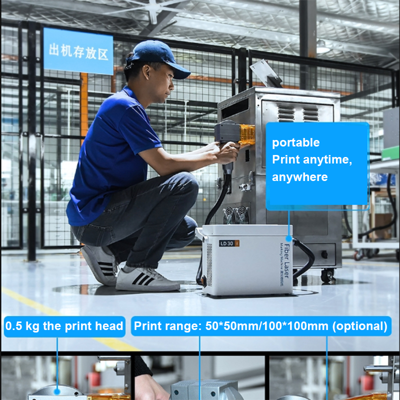 เครื่องพิมพ์เลเซอร์แบบมือถืออั - Industrial Handheld Laser Printer บทวิจารณ์และราคา