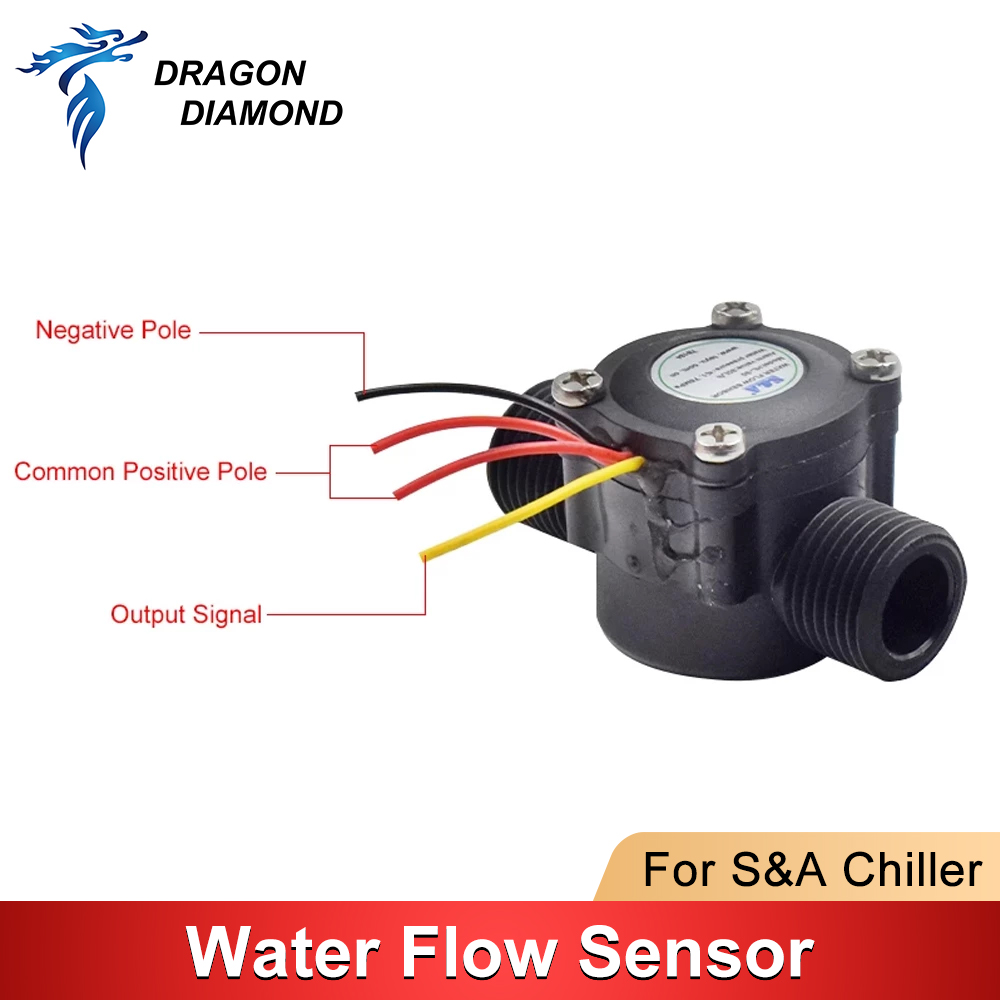 Flow Flow Sensor สำหรับ S & A  - Industrial Laser Engraver บทวิจารณ์และราคา