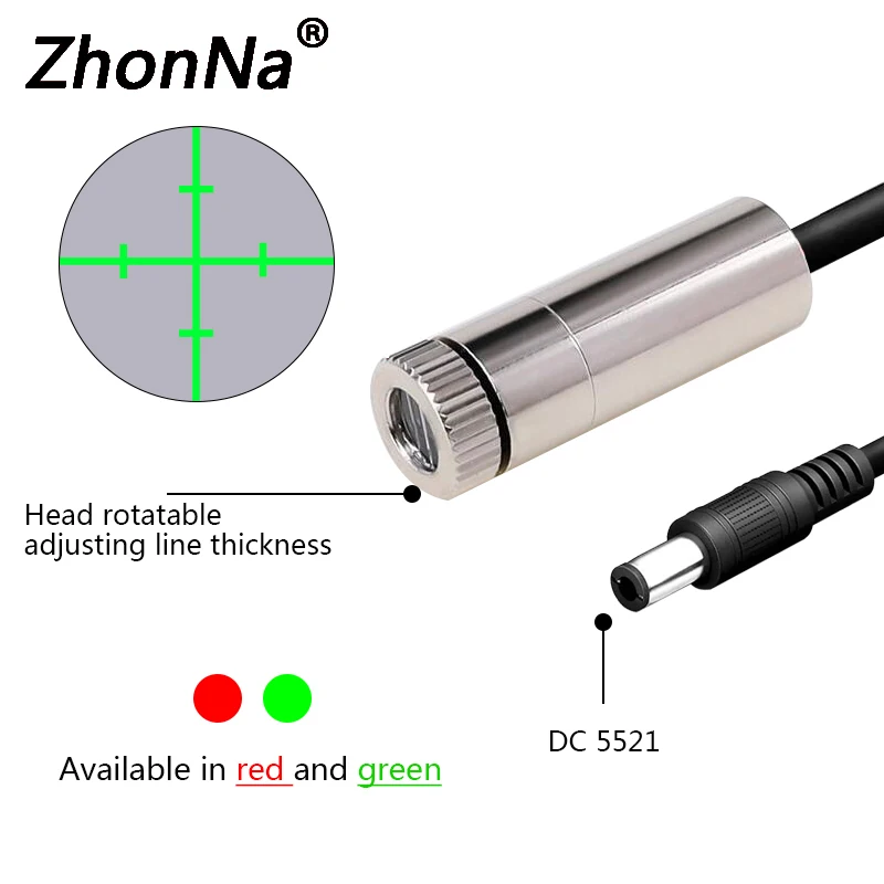 โมดูลเลเซอร์สีเขียว 520 นาโนเม - Industrial Laser Alignment Equipment บทวิจารณ์และราคา