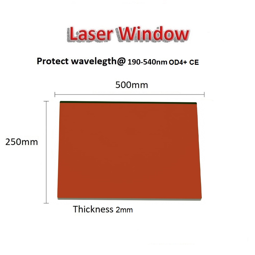หน้าต่างป้องกันแสงเลเซอร์ 532  - Industrial Laser Engraver บทวิจารณ์และราคา