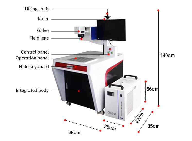 เครื่องแกะสลักด้วยเลเซอร์คุณภา - Industrial Laser Engraving Machine For Metal บทวิจารณ์และราคา