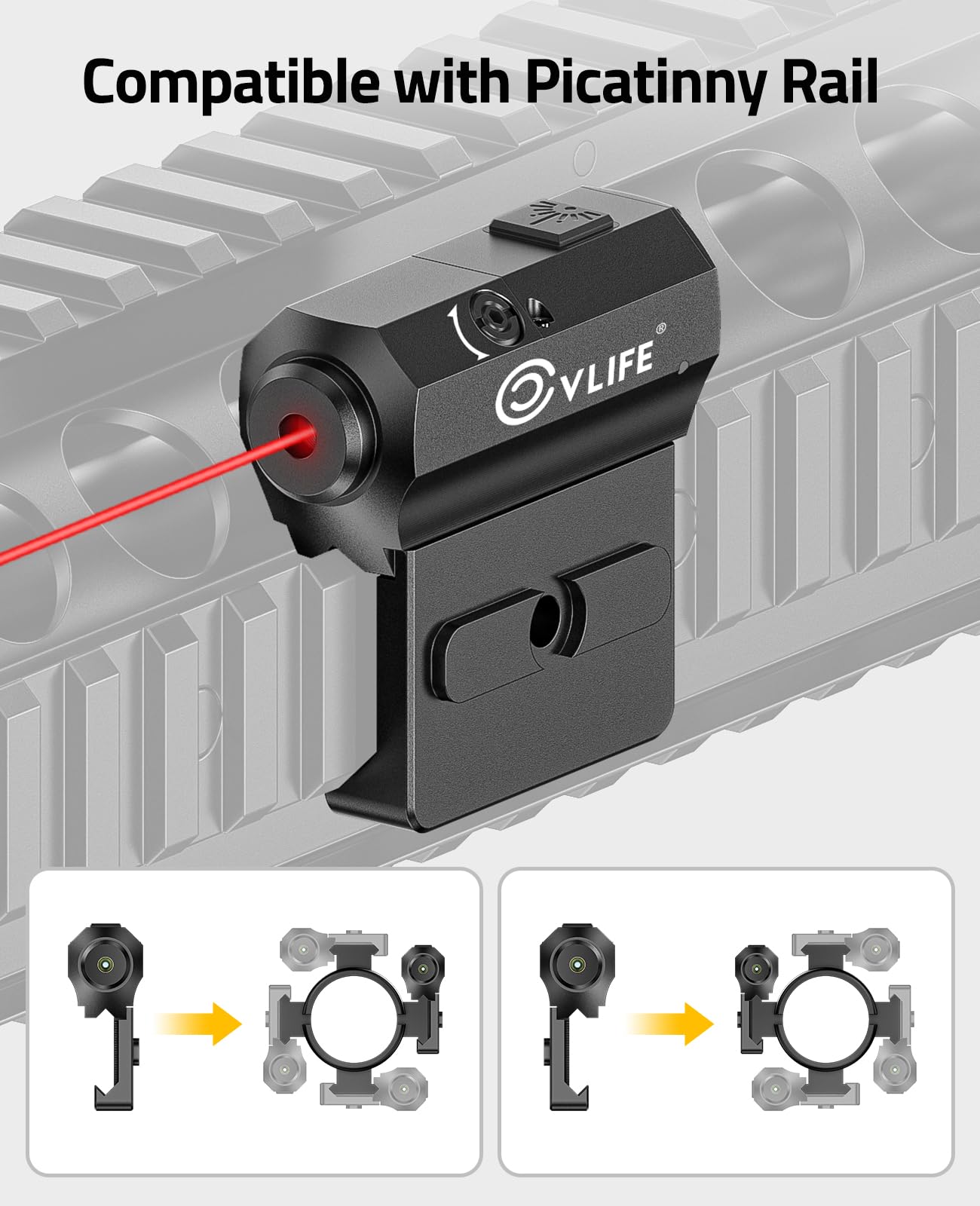 CVLIFE กล้องเล็งเลเซอร์สีแดง/เ - Industrial Laser Pointer บทวิจารณ์และราคา