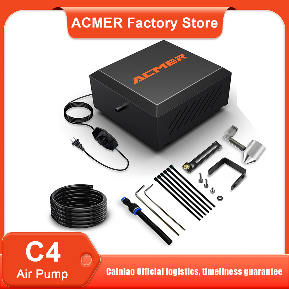 ACMER C4 เลเซอร์แอร์แอสสิท ปั๊ - Industrial Laser Engraver บทวิจารณ์และราคา