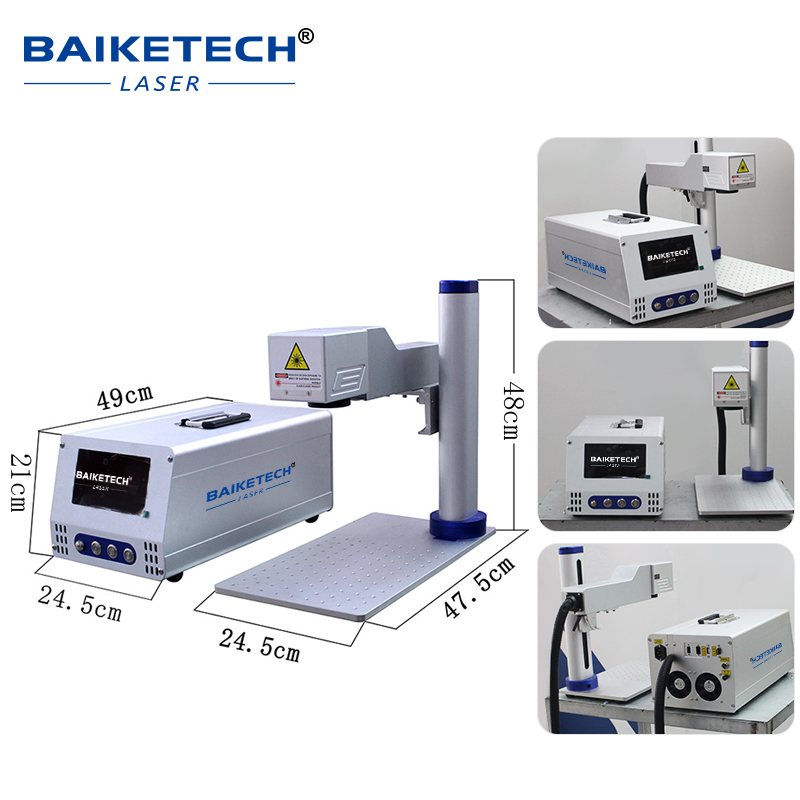 เครื่องมาร์กกิ้งด้วยเลเซอร์ไฟเ - Industrial Laser Engraving Machine For Metal บทวิจารณ์และราคา