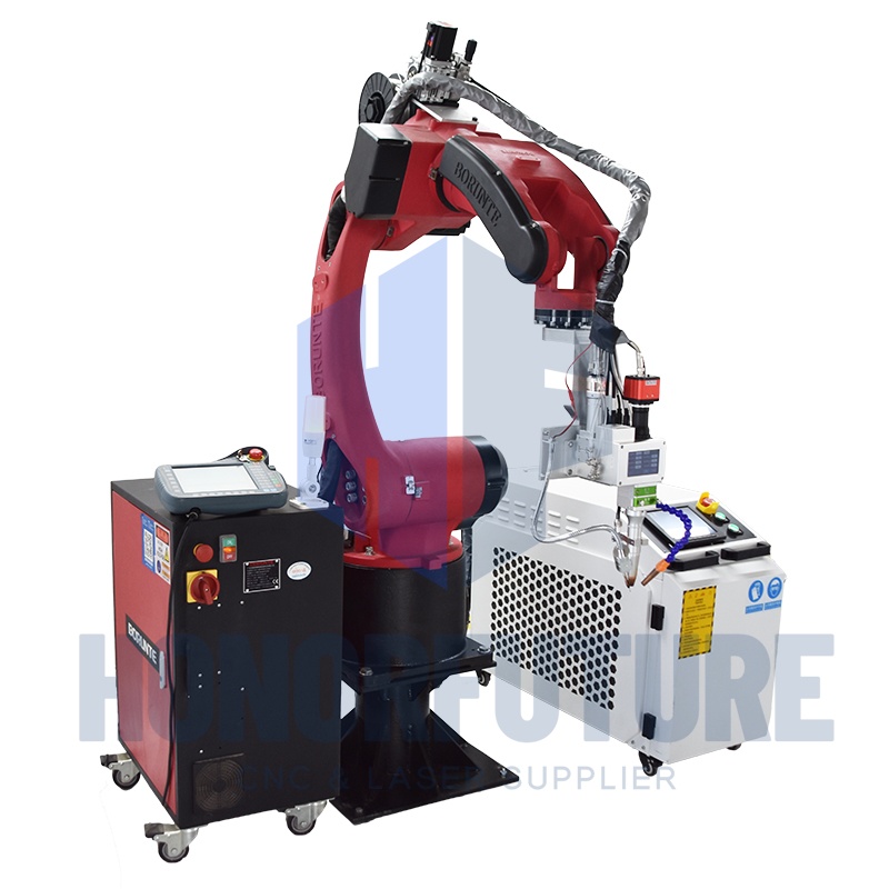เครื่องเชื่อมโลหะด้วยแขนหุ่นยน - Industrial Laser Welding Machine Youtube บทวิจารณ์และราคา