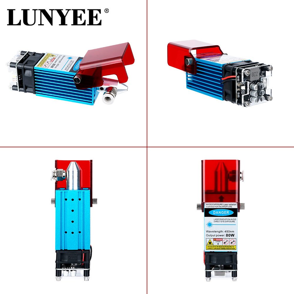 LUNYEE โมดูลเลเซอร์ 80W 40W Ai - Industrial Laser Engraver บทวิจารณ์และราคา