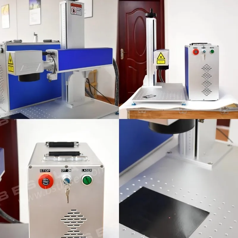 เครื่องเลเซอร์ไฟเบอร์มาร์กกิ้ง - Industrial Laser Engraving Machine For Metal บทวิจารณ์และราคา