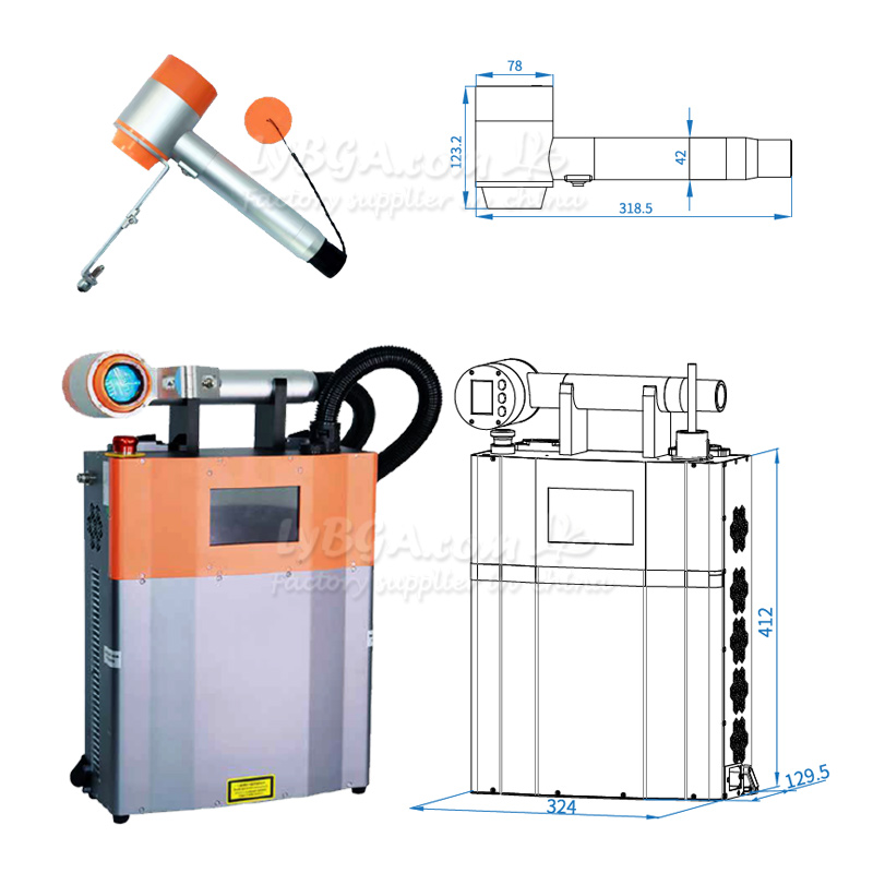 เครื่องทำความสะอาดด้วยเลเซอร์พ - Industrial Laser For Cleaning บทวิจารณ์และราคา