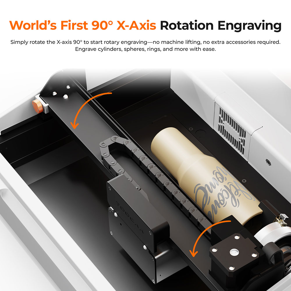 เครื่องแกะสลักเลเซอร์ TOOCAA N - Industrial Laser Engraving Machine บทวิจารณ์และราคา