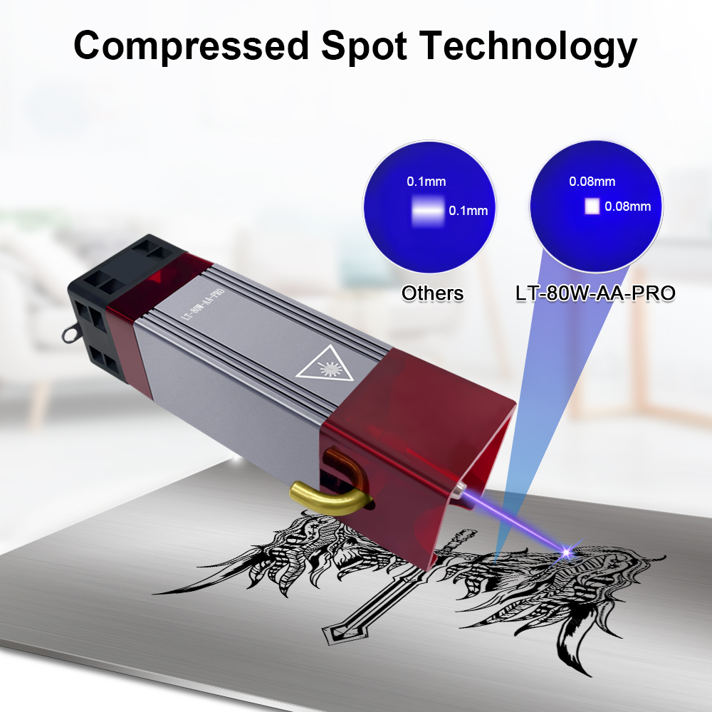 LASER TREE Pro 80W CNC เลเซอร์ - Industrial Laser Engraver บทวิจารณ์และราคา