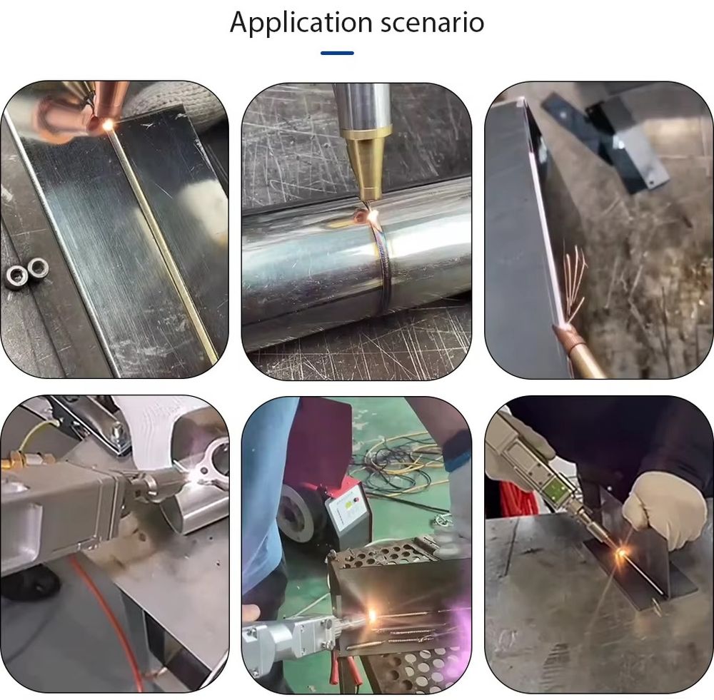 เครื่องเชื่อมเลเซอร์แบบมือถือ  - Industrial Laser Welding Machine Youtube บทวิจารณ์และราคา
