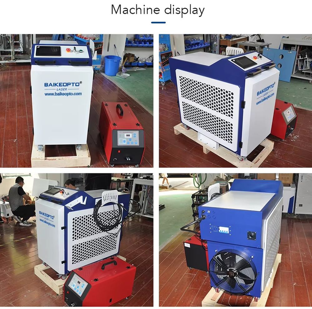 เครื่องเชื่อมเลเซอร์แบบมือถือ  - Industrial Laser Welding Machine Youtube บทวิจารณ์และราคา