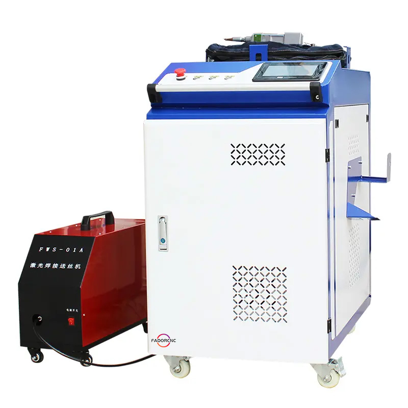 เครื่องเลเซอร์ไฟเบอร์ 4-in-1 ก - Handheld Laser Welding Machine บทวิจารณ์และราคา